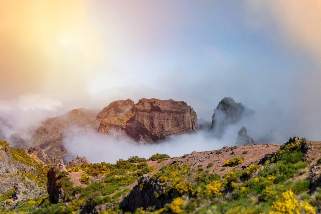 Une montagne surprenante au Portugal