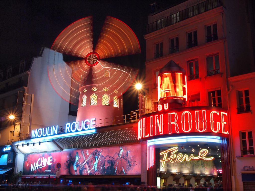 Spectacle au Moulin Rouge