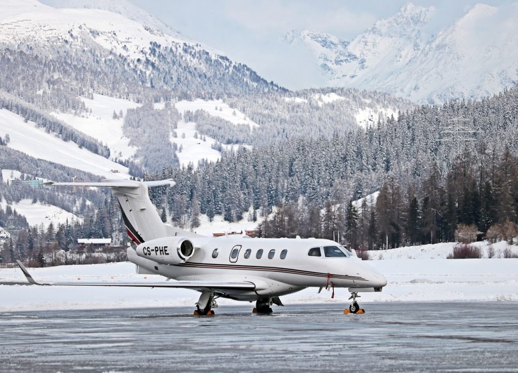 Voayge en jet privé à Genève